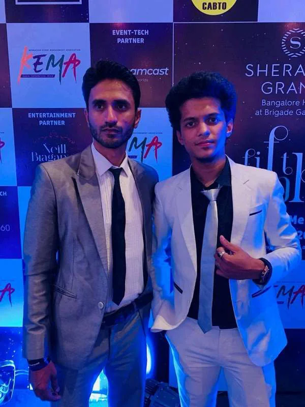 PlanItBetter founders Asif S.M and Imaad at an industry event
